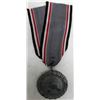 Image 2 : RARE NAZI LUFTSCHUTZ MEDAL W/RIBBON