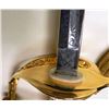 Image 8 : U.S. NAVAL SABER--MINT-ETCHED BLADE WITH GOLD KNOT-COVE