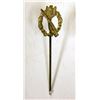 Image 1 : RARE NAZI INFANTRY ASSAULT BADGE STICK-PIN-ORIG-BRONZE