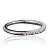 Image 2 : 14KT White Gold 0.20 ctw Diamond Ring