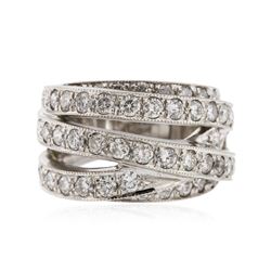 14KT White Gold 3.67 ctw Diamond Ring