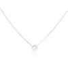 Image 2 : 14KT White Gold 0.29 ctw Diamond Necklace