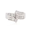 Image 1 : 14KT White Gold 1.01 ctw Diamond Ring