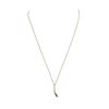 Image 2 : 14KT Yellow Gold 0.25 ctw Diamond Pendant With Chain