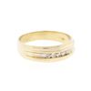 Image 2 : 14KT Yellow Gold 0.25 ctw Diamond Ring