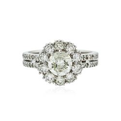 14KT White Gold 2.76 ctw Diamond Ring