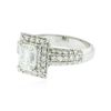 Image 2 : 18KT White Gold 1.27 ctw Diamond Ring