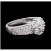 Image 2 : 14KT White Gold 1.32 ctw Diamond Ring