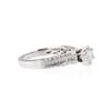 Image 2 : 18KT White Gold 1.44 ctw Diamond Ring