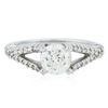 Image 1 : 14KT White Gold 1.57 ctw Diamond Ring