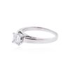 Image 2 : 14KT White Gold 0.70 ctw Diamond Ring