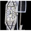 Image 2 : Ladies Vintage Platinum 1.02 ctw Diamond Wristwatch