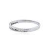 Image 2 : 14KT White Gold 0.16 ctw Diamond Ring