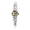 Image 2 : Ladies Vintage Hamilton 14KT White Gold 2.80 ctw Diamond Wristwatch