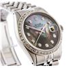 Image 2 : Gents Rolex Stainless Steel Diamond DateJust Wristwatch