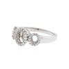 Image 2 : 18KT White Gold 0.25 ctw Diamond Ring