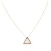 Image 2 : 14KT Two-Tone Gold 0.67 ctw Diamond Pendant With Chain