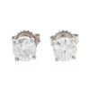 Image 1 : 14KT White Gold 1.38 ctw Diamond Stud Earrings