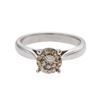 Image 1 : 14KT White Gold 1.20 ctw Round Brilliant Cut Diamond Solitaire Ring