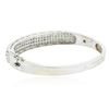 Image 2 : 14KT White Gold 5.10 ctw Diamond Bracelet