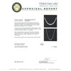 Image 3 : 18KT White Gold 6.77 ctw Diamond Necklace