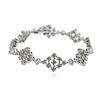 Image 1 : 18KT White Gold 5.37 ctw Diamond Bracelet