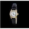 Image 1 : Ladies 18KT Yellow Gold Rolex DateJust Wristwatch