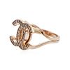 Image 2 : 14KT Rose Gold 0.32 ctw Diamond Ring