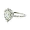 Image 2 : 18KT White Gold 1.06 ctw Diamond Ring