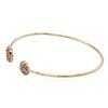 Image 2 : 14KT Rose Gold 0.54 ctw Diamond Bangle Bracelet