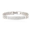 Image 1 : 18KT White Gold 2.50 ctw Diamond Bracelet