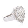 Image 2 : 14KT White Gold 1.80 ctw Diamond Ring