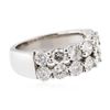 Image 2 : 14KT White Gold 2.20 ctw Diamond Ring