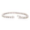 Image 3 : 14KT White Gold 11.53 ctw Diamond Tennis Bracelet