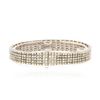 Image 2 : 14KT White Gold 7.23 ctw Diamond Bracelet