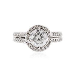 14KT White Gold 1.67 ctw Diamond Ring