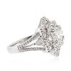 Image 2 : 18KT White Gold 1.62 ctw Diamond Ring