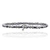 Image 2 : 14KT White Gold 4.23 ctw Sapphire and Diamond Bracelet