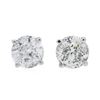 Image 1 : 14KT White Gold 1.79 ctw Diamond Stud Earrings