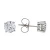 Image 2 : 14KT White Gold 1.79 ctw Diamond Stud Earrings