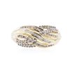 Image 1 : 14KT Yellow Gold 0.25 ctw Diamond Ring