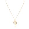 Image 2 : 14KT Rose Gold 19.53 ctw Opal and Diamond Pendant With Chain