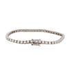 Image 2 : 14KT White Gold 5.04 ctw Diamond Tennis Bracelet