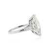 Image 2 : Platinum 3.19 ctw Diamond Ring