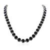 Image 2 : 14KT White Gold 73.04 ctw Sapphire and Diamond Necklace