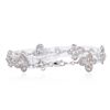 Image 2 : 14KT White Gold 0.43 ctw Diamond Bracelet