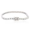 Image 2 : 14KT White Gold 6.25 ctw Diamond Tennis Bracelet
