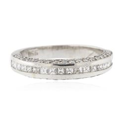 Platinum 0.75 ctw Diamond Ring