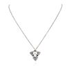 Image 2 : 18KT White Gold Pearl and Diamond Necklace