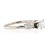 Image 2 : 18KT White Gold 0.58 ctw Diamond Ring
